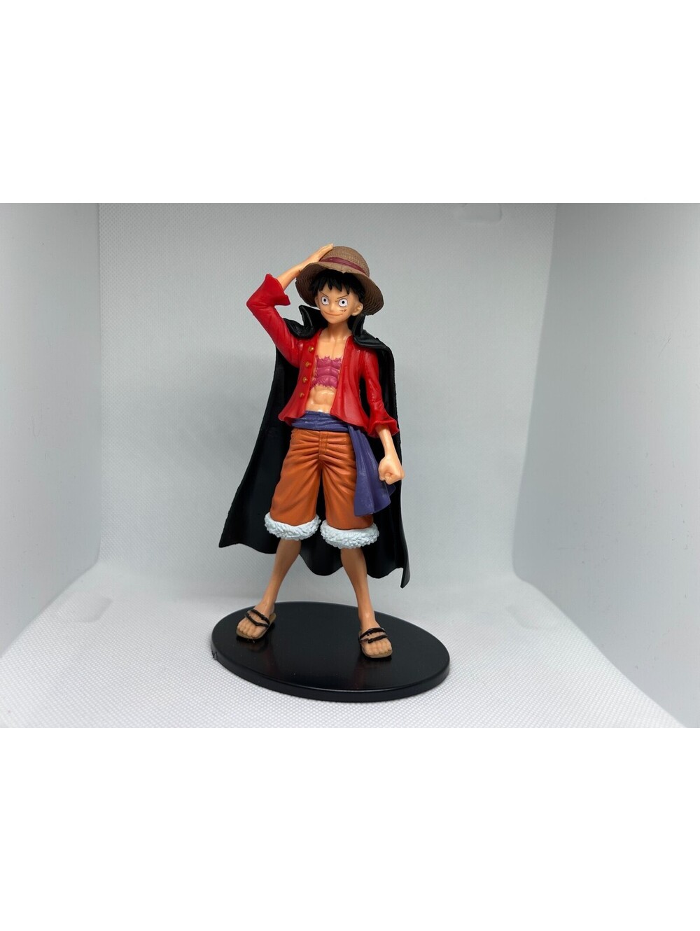 One Piece Monkey D Luffy Statue Figure Anime Manga Standing with Straw Hat